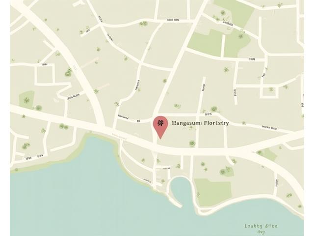 Hanagasumi Floristry store location on a map in Asakusa, Taito-ku, Tokyo